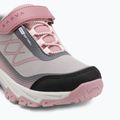 Kinder-Trekking-Schuhe KADVA Rocky Trail Low WaterProof Softshell grau 10