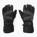 Damen-Skihandschuhe KADVA Mountain Flow Pro Leder 3M Thinsulate schwarz 2