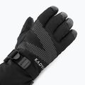 Damen-Skihandschuhe KADVA Mountain Flow Pro Leder 3M Thinsulate schwarz 4