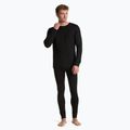 WOOLCANO Merino Herren Thermo-Unterwäsche-Set SET0540 schwarz