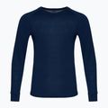 WOOLCANO Merino Herren Thermowäsche Set SET0540 marineblau 6