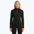 Damen Thermo-Sweatshirt WOOLCANO Merino TOP0545 schwarz
