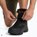 Herren-Trekkingschuhe KADVA Obsidian Mid WP schwarz 5