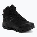 Herren-Trekkingschuhe KADVA Obsidian Mid WP schwarz