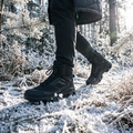Herren-Trekkingschuhe KADVA Obsidian Mid WP schwarz 8