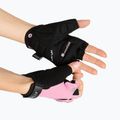 Damen Radhandschuhe ATTABO Kinu Pro WMNS stoßdämpfendes System rosa/schwarz 2