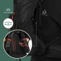 KADVA Sendero Trekking-Rucksack 35 l schwarz 28