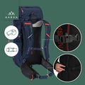 KADVA Sendero 35 l Trekking-Rucksack stahlblau 24