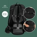 KADVA Escapada 30 l Wanderrucksack schwarz 27