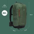 KADVA Escapada Wanderrucksack 30 l grün 28