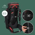 Trekking-Rucksack KADVA Vagabundo 40 l schwarz 28