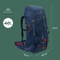 Trekking-Rucksack KADVA Vagabundo 40 l blau 24