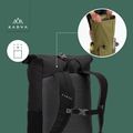Städtischer Rucksack KADVA Companion 20 l schwarz 10