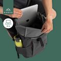 Städtischer Rucksack KADVA Companion 20 l schwarz 12