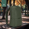 KADVA CityQuest 9 l grüner Stadtrucksack 9