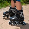 ATTABO Bladeroll verstellbare Kinder Inline-Skates schwarz/blau 14