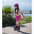 ATTABO Bladeroll Kinder Inline-Skates verstellbar schwarz/lila 12