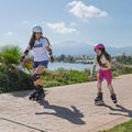 ATTABO Bladeroll Kinder Inline-Skates verstellbar schwarz/lila 14
