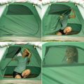 3-Personen Campingzelt KADVA Kavio 3 grün 17