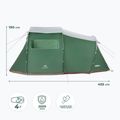 4-Personen Campingzelt KADVA Kavio 4 grün 4