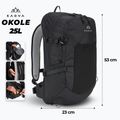 Tourenrucksack KADVA Okole 25 l schwarz 2