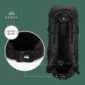 KADVA Mundoro 35 l Wanderrucksack schwarz 19