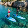 Set Paddleboard SUP aufblasbar AQUASTIC Este 12'0" blau 23
