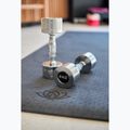 Verchromte Hanteln TREXO 2x5 kg Silber 6