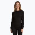Damen Thermo-Sweatshirt WOOLCANO 100% Merino TOP0541 schwarz