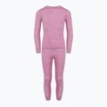 Kinder Thermo-Unterwäsche-Set WOOLCANO Merino 100% SET0683 lila 2