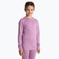 Kinder Thermo-Unterwäsche-Set WOOLCANO Merino 100% SET0683 lila 3