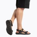 Sandalen Herren KADVA Cruzo Schwarz 4