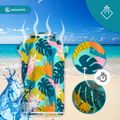 Kinderponcho AQUASTIC Sunny JR Blumen 14