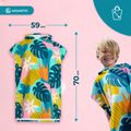 Kinderponcho AQUASTIC Sunny JR Blumen 15