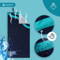 AQUASTIC Wavey marineblau/blaues Handtuch 9