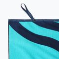 AQUASTIC Wavey blau/grünes Handtuch 5