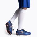 Fußballschuhe Kinder OneTeam Robero Teen FG/AG Dunkelblau/Orange 2
