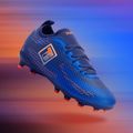 Fußballschuhe Kinder OneTeam Robero Teen FG/AG Dunkelblau/Orange 4