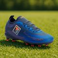 Fußballschuhe Kinder OneTeam Robero Teen FG/AG Dunkelblau/Orange 21