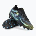 Fußballschuhe Kinder OneTeam Robero Teen FG/AG Schwarz/Blau