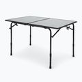 Klappbarer Campingtisch KADVA CAMPtable groß für 4-6 Personen grau