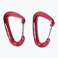 Karabiner zur Befestigung der Hängematte KADVA Hammock Karabiner rot 2