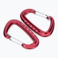 Karabiner zur Befestigung der Hängematte KADVA Hammock Karabiner rot 4