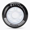 Inliner Rollen Räder ATTABO Wheels 80 mm 4 Stk. Schwarz