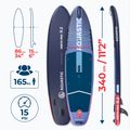 Board SUP AQUASTIC Perth Pro 11'2" Allround dunkelblau 21