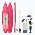 Set Board SUP aufblasbar AQUASTIC Touring 11'6" rosa