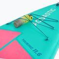 Set Board SUP aufblasbar AQUASTIC Touring 11'6" grün 16