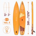 SUP AQUASTIC Touring 12'6" Brett orange 20