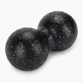 TREXO TRX-MSP012 Doppelmassageball 12 cm schwarz/blau