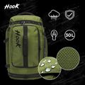 Rucksack HOOK FIGHTING Training 2w1 Duffel Bag 30 l Grün 2